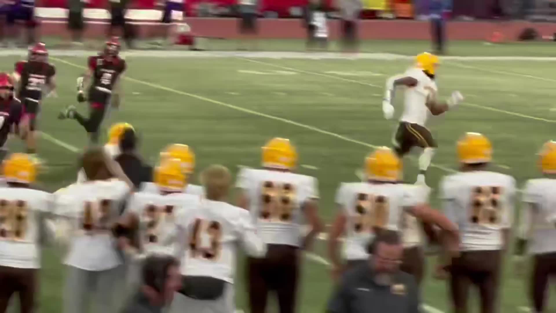 Caden DuMelle Highlights vs Huntley 9-8-23