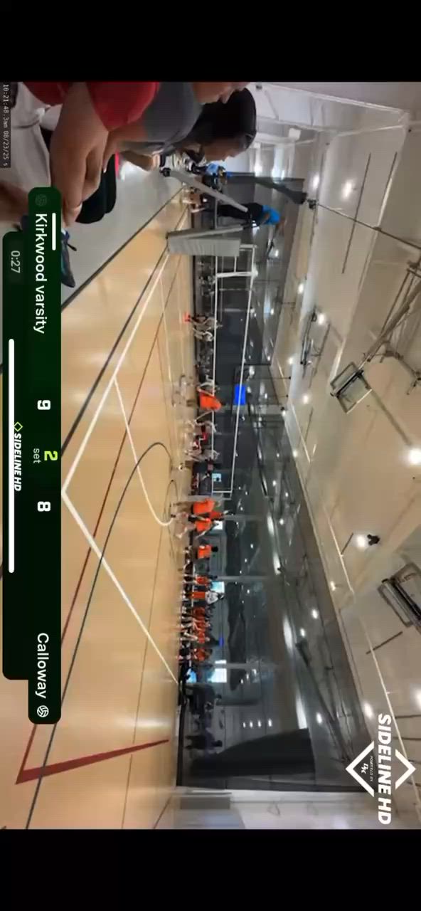 Taylor digs the ball, Jada sets it and Rere kills it!