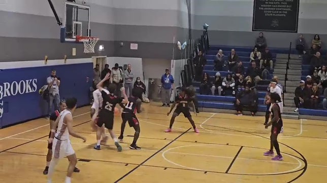 Brother Rice Varsity Boy's Basketball executes their game plan effortlessly