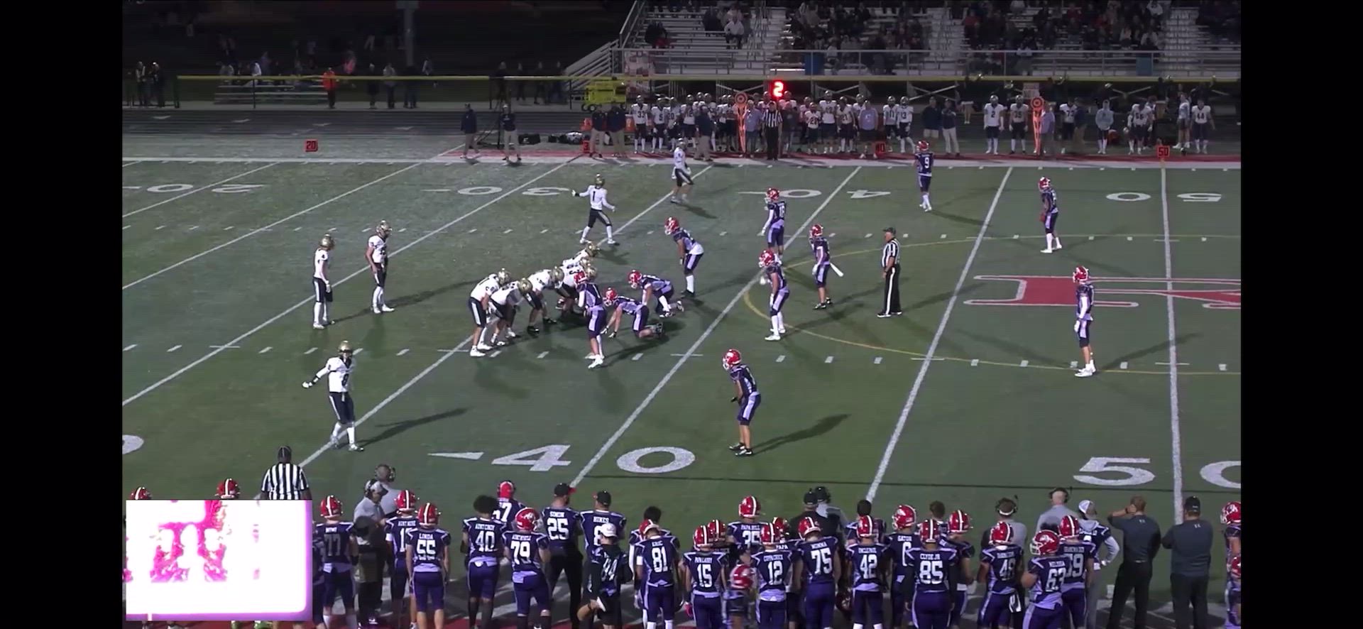 Josh Lochbiler interception vs Grosse Pointe South