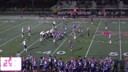 Josh Lochbiler interception vs Grosse Pointe South
