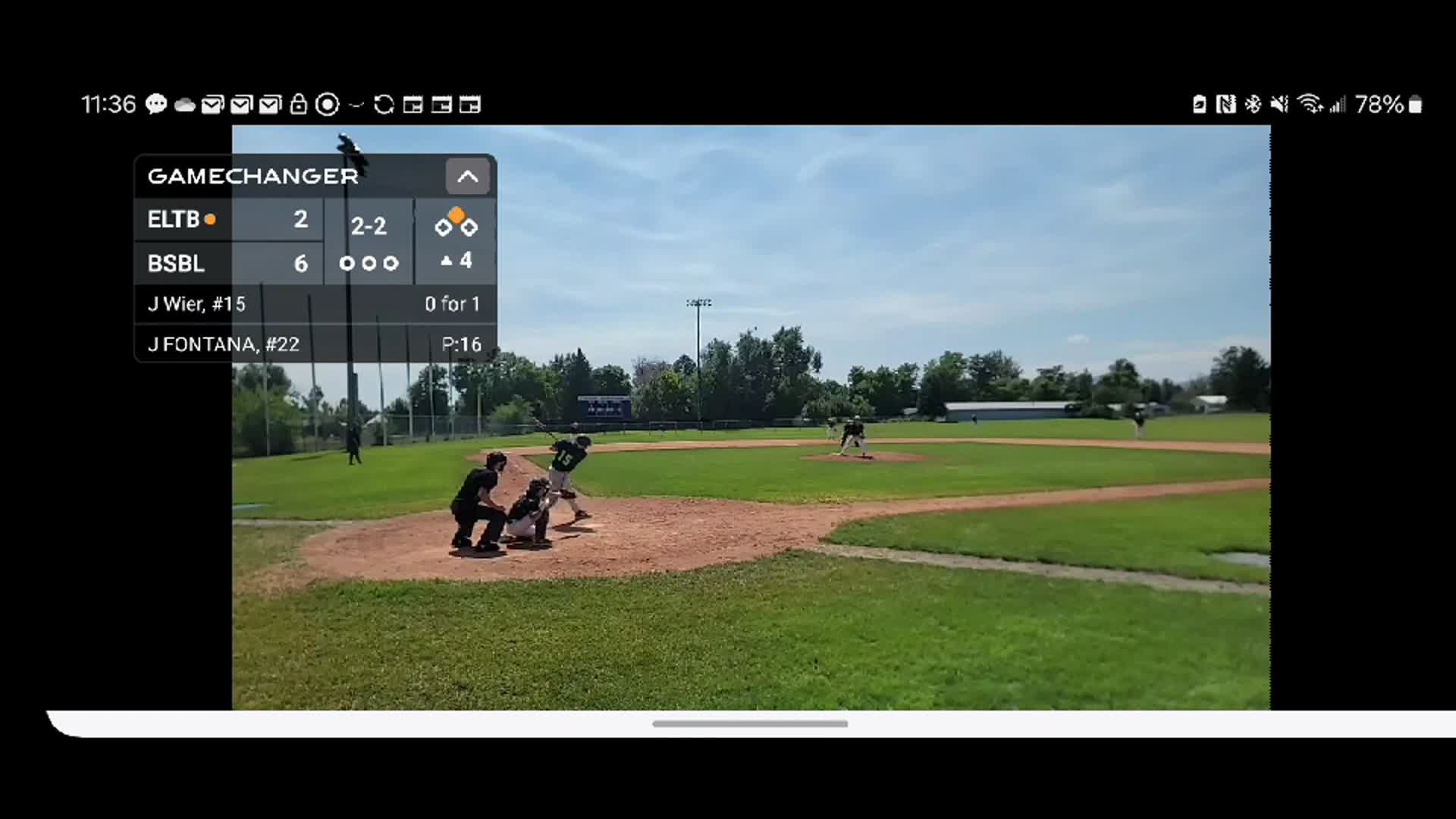 Elite Baseball 18U v Baseball Collab 18U (Perfect Game 18U CO Fall Classic)