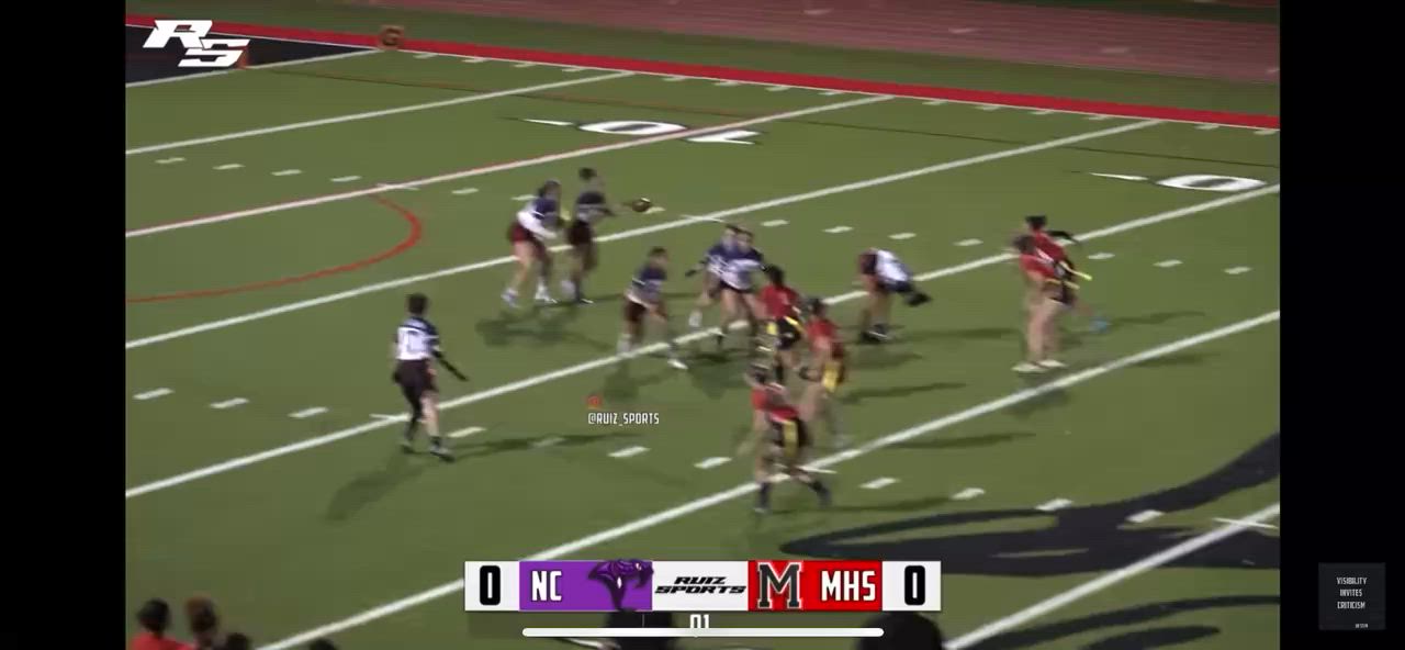 Touchdown by #17 Laila Urquieta