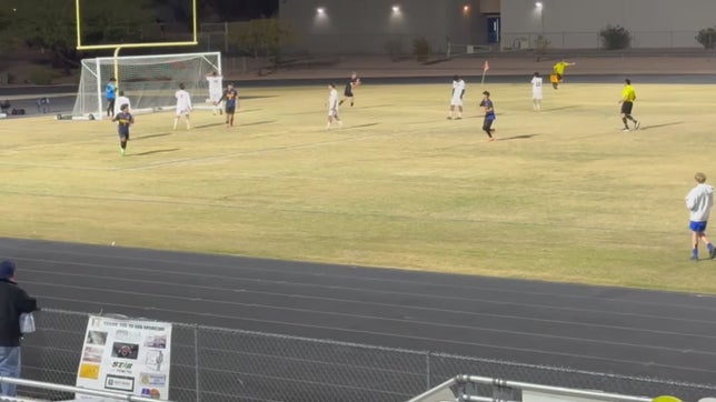 Cameron Armstrong Goal vs. Sahuaro High School