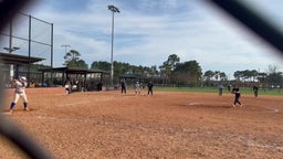 Game winning hit for double tie breaker