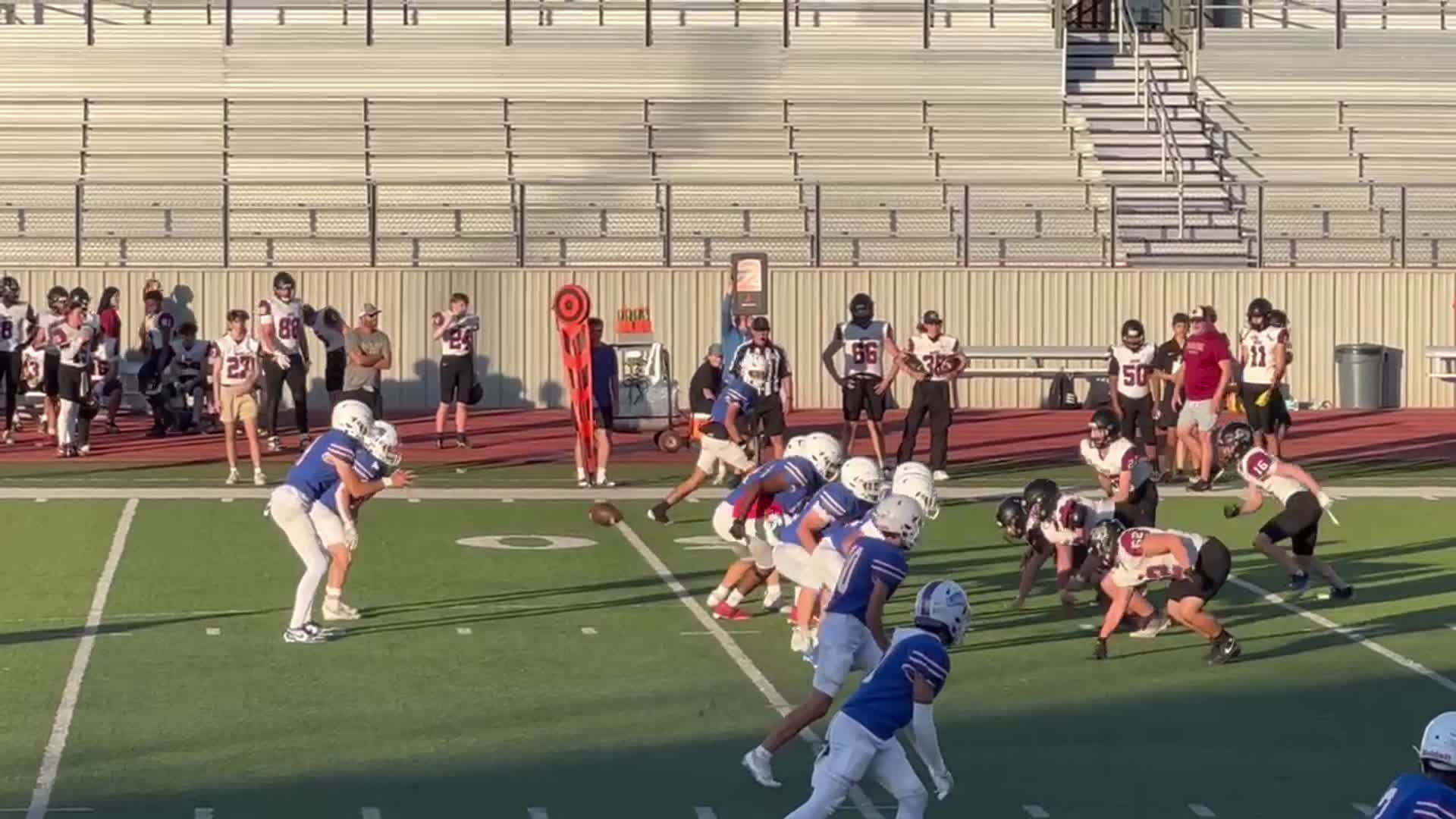 Nice 10 yard run and a hop! #12 Most Rushing and Receiving Yards in this Game! Big Mike on the Move!!