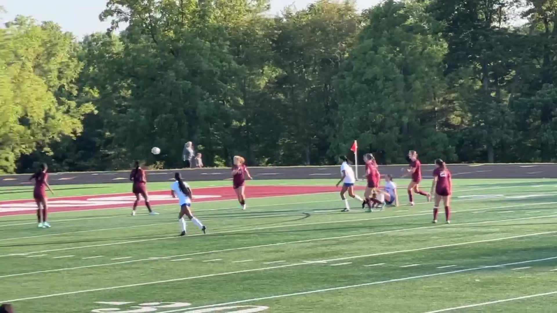 Jessica Murray shot on goal 8/21/24