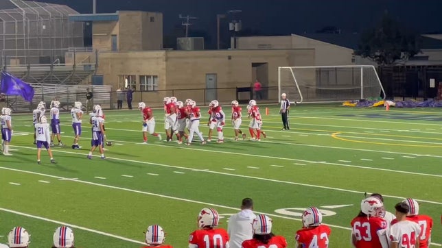 Over 300 yards rushing in the 1st half against the Brackenridge eagles varsity