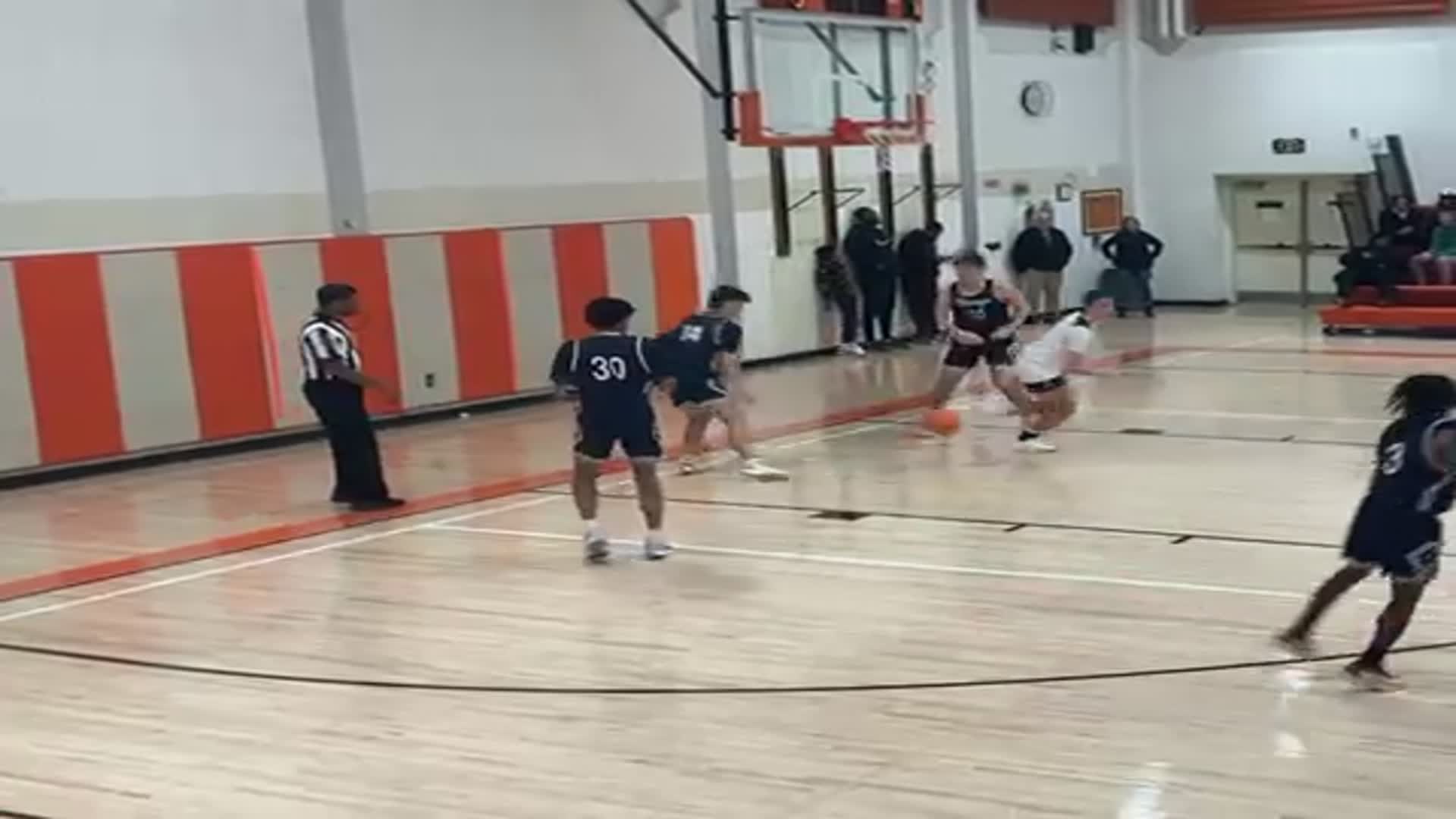 Jake Greenberg with the nice assist to Logan Brill