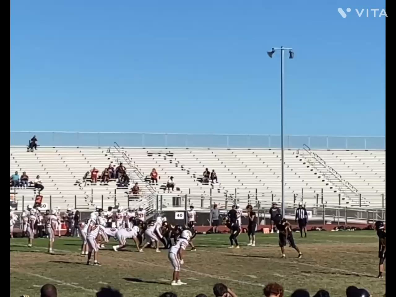 SP JV QB Nathan Meza throws for 4 TDs vs El Modena