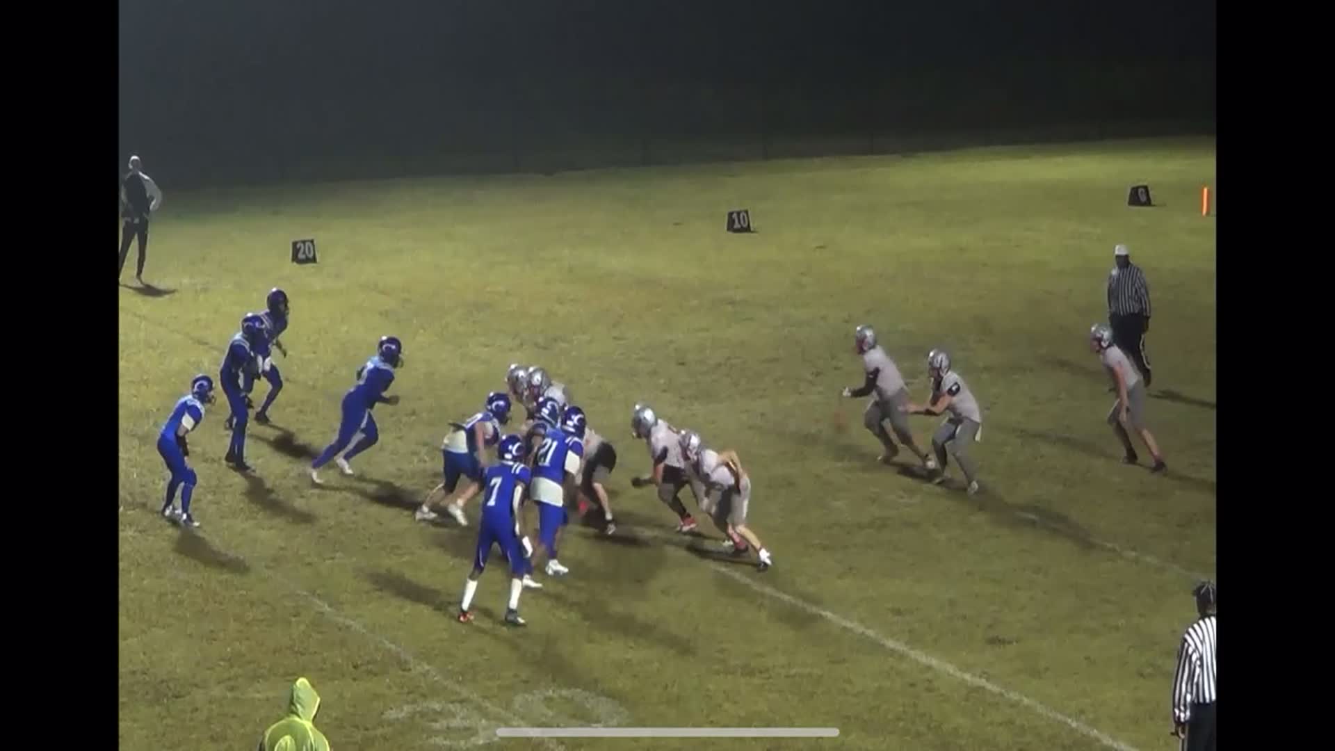 Christian Kilpatrick #2 RB to get the first down