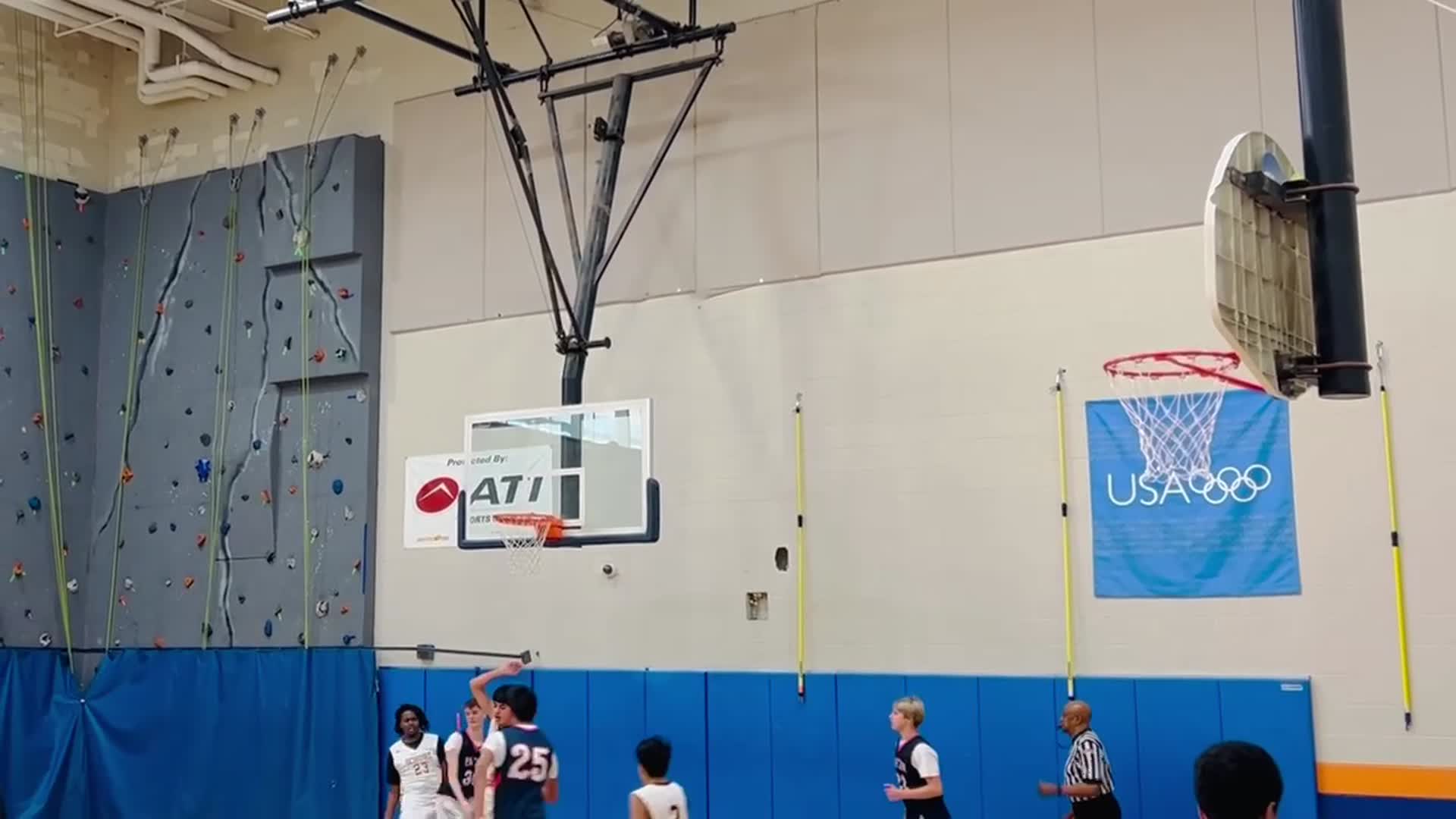 Marcel Slagle Drive and Dish to Foul