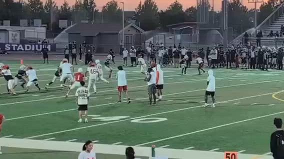 40 yard TD catch