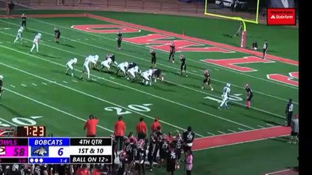 Colson Boyce #81 interception