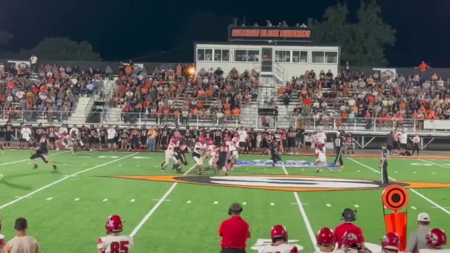 Route vertical.  40 yard gain