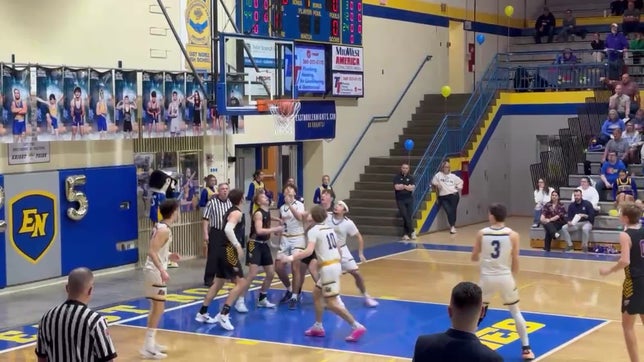 Junior PG 6'3" 197lbs 14 pts 5 assists Non conference game at East Noble Knights. Possible Sectional matchup