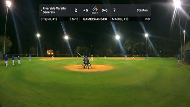 First Hit in the pre-season. RBI Double