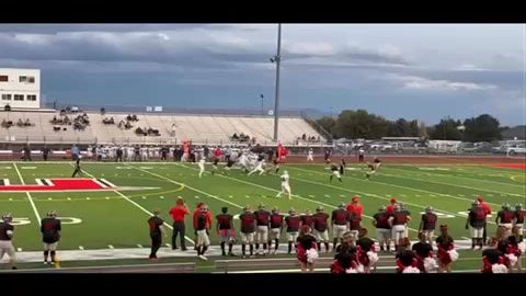 Lukas Turner # 54, 8 tackles, 4 sacks