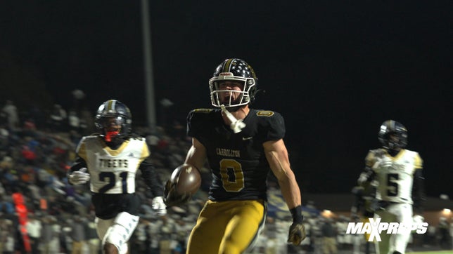 Highlights of Carrollton's (GA) 55-22 win over Douglas County (Douglasville, GA).
