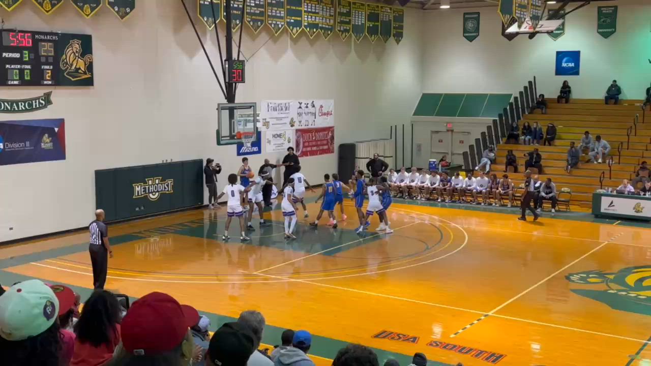 #3 Jeremiah Murchison with the STEAL & SLAM!!