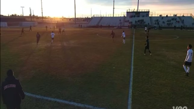 Josiah Espinosa scores goal assist from Jesse Candelas .    Tie game
