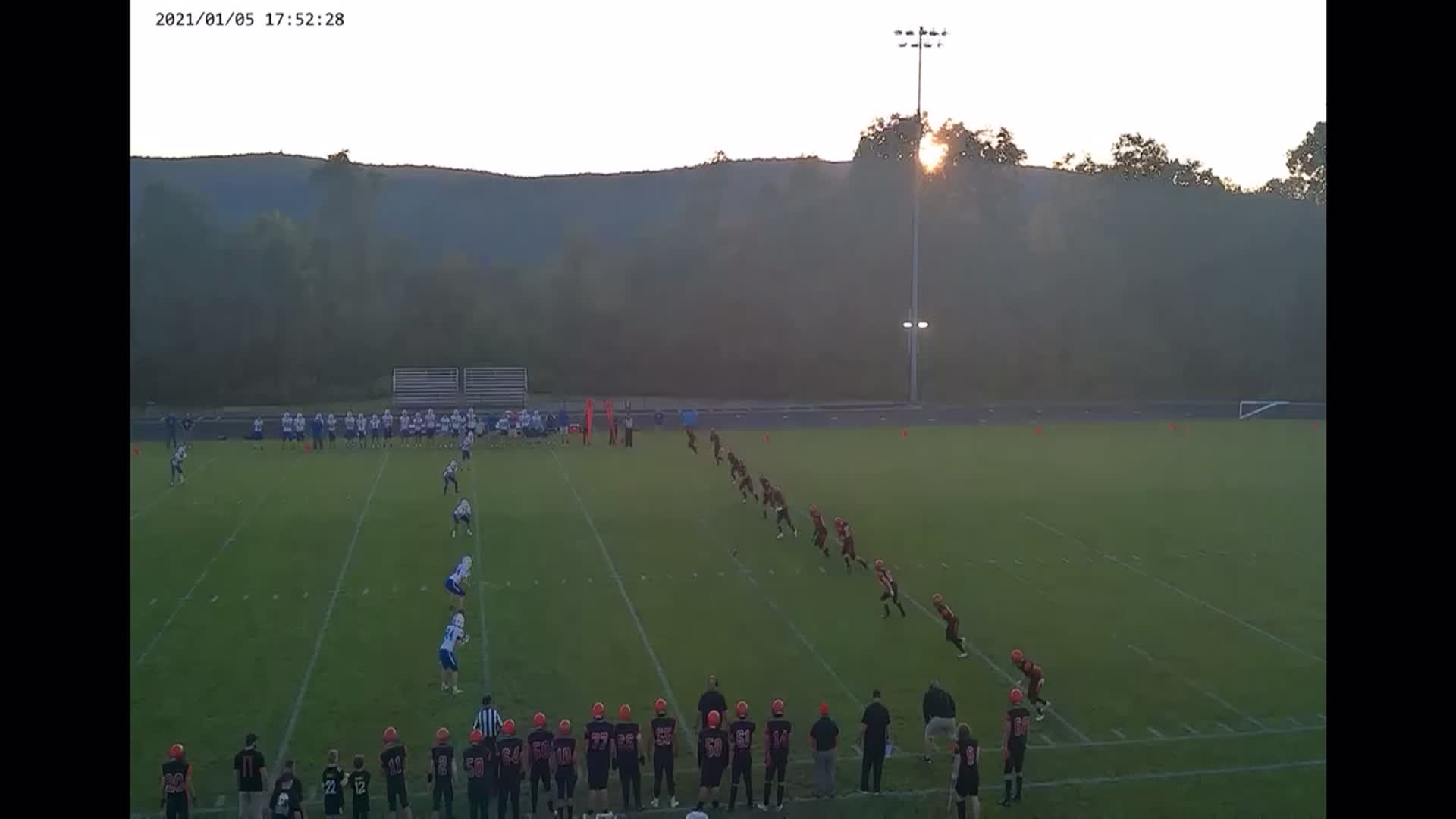 First Career Varsity Snap Kickoff Coverage #27