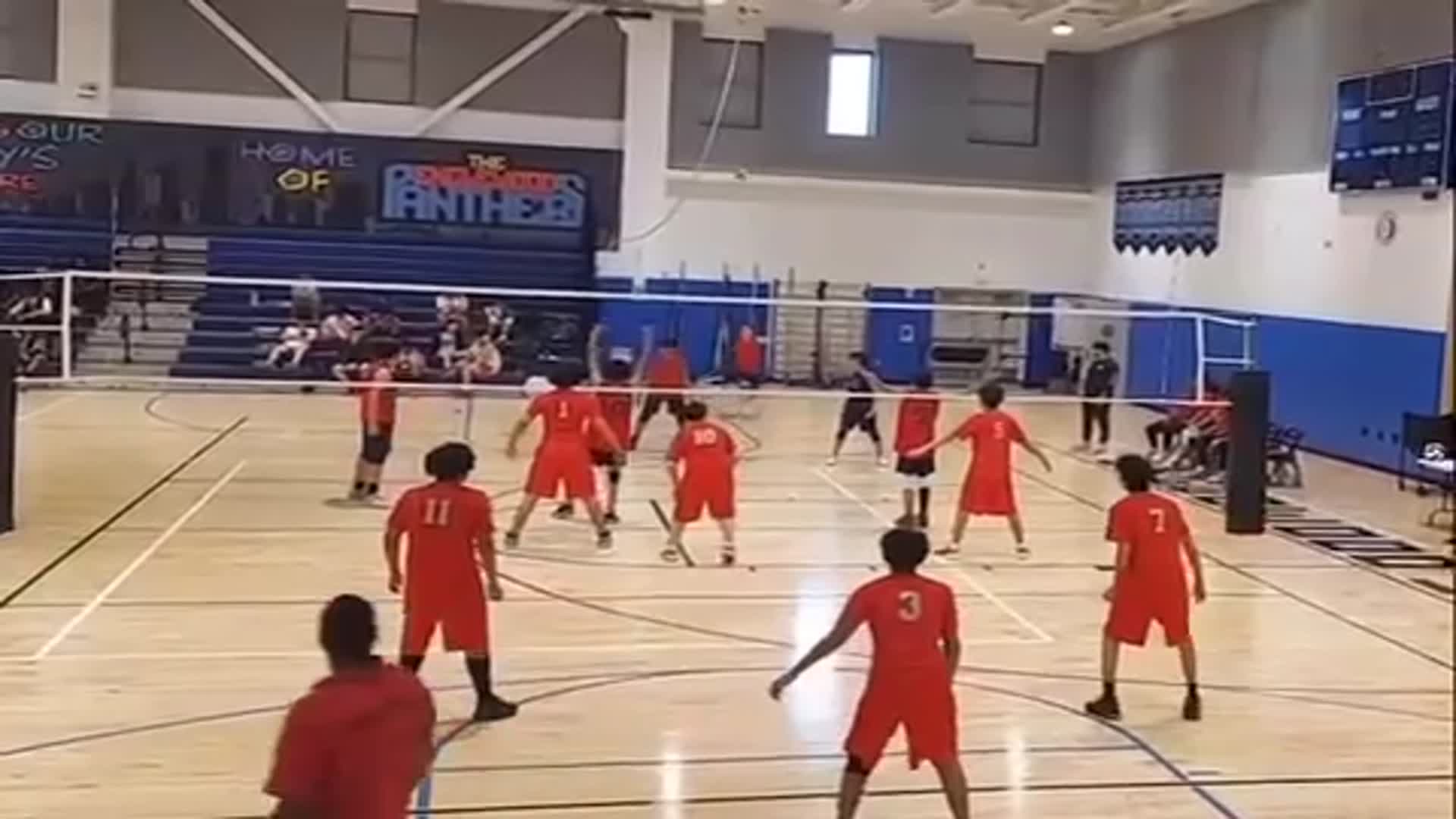 Washington freshman vball