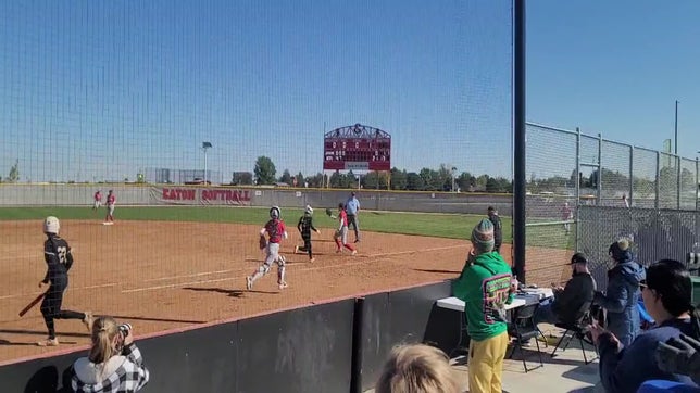 Close call on this hit. Out or safe?