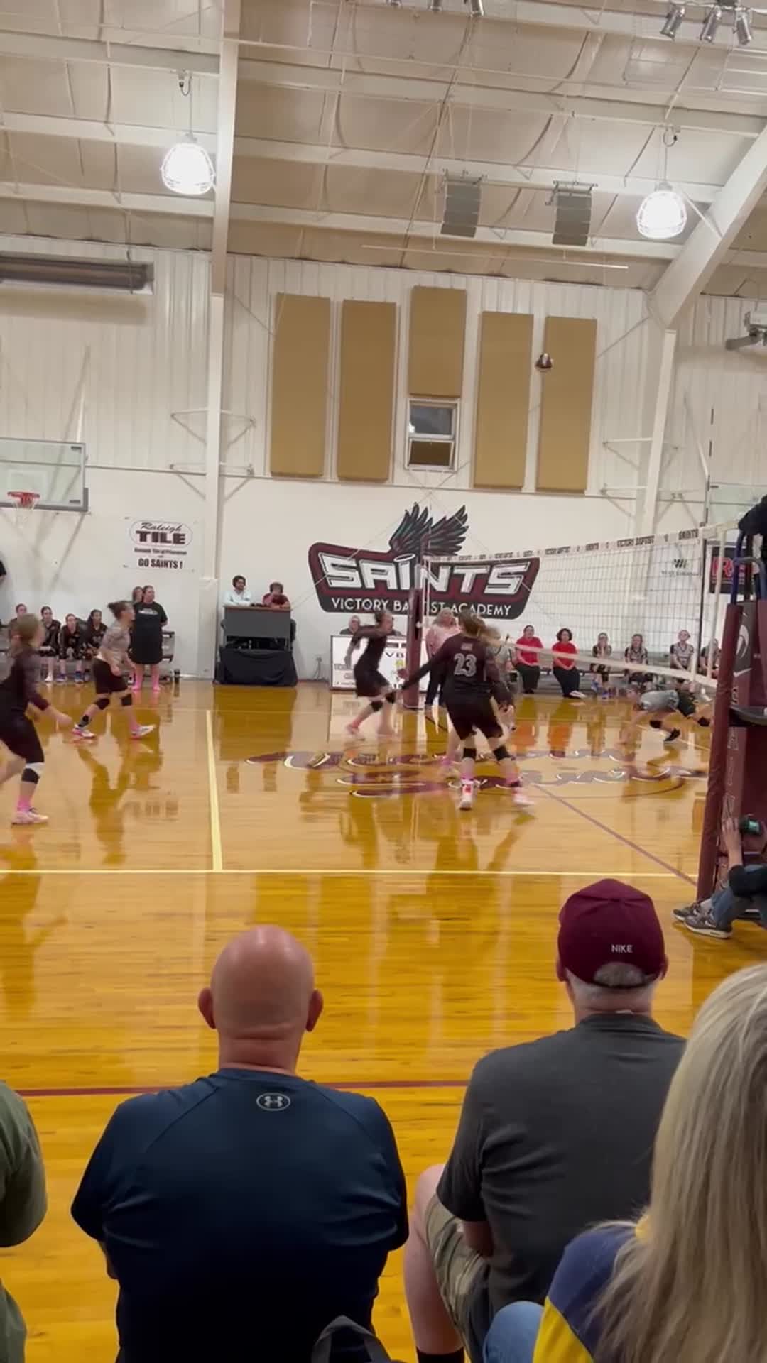 Great spike #17 Korri MCClure