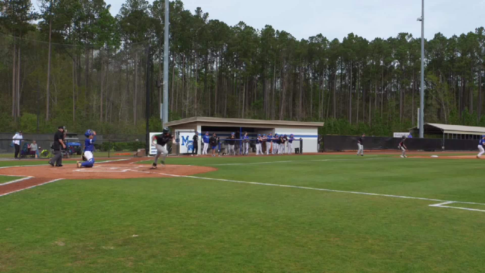 3-Run Double gives Fairview the early lead against May River HS (SC) Varsity