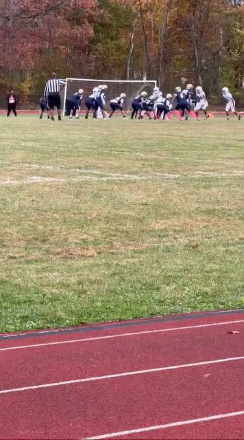 Newburgh Freshman football vs New Rochelle touchdown