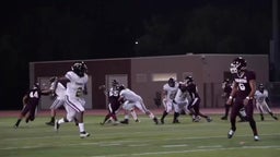 Miguel Pedraza Interception!!