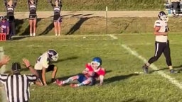 26 yard run against the Parshall Braves