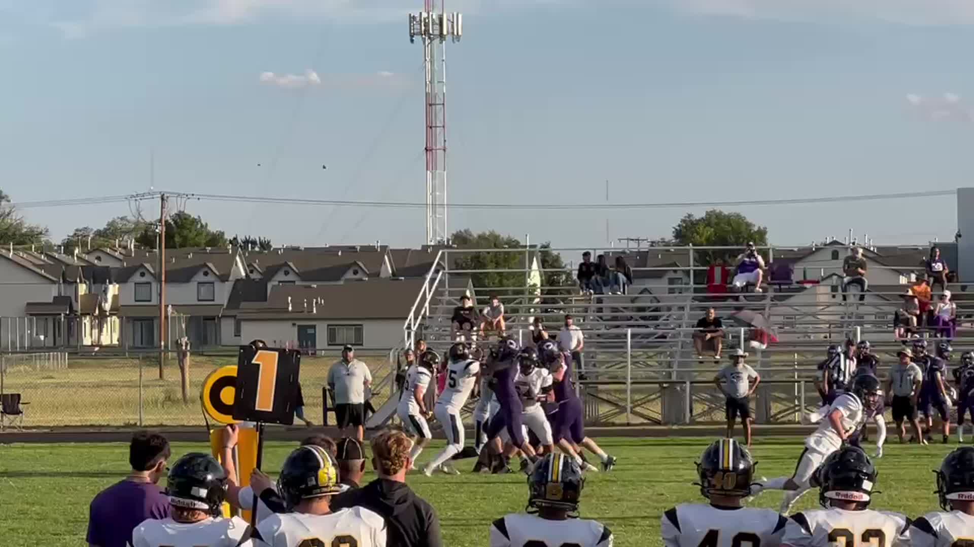 TD pass against Clovis