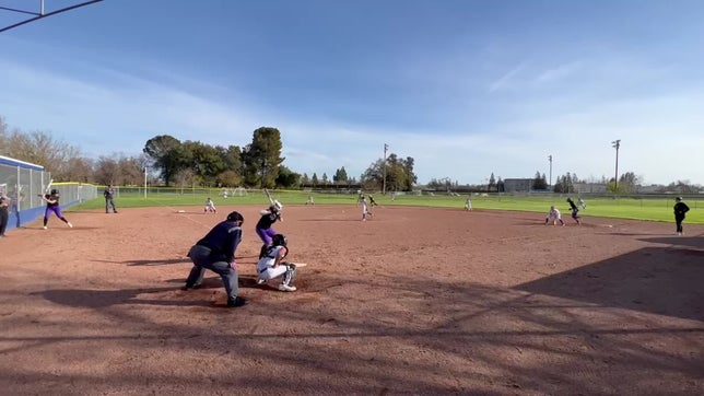 7th inning, scored winning run for Franklin.