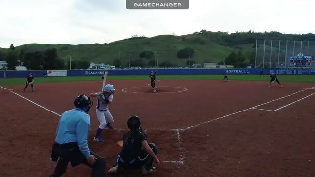 Gabby Huerta- hard double right up the middle