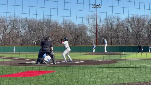 2 out 1B up the middle
