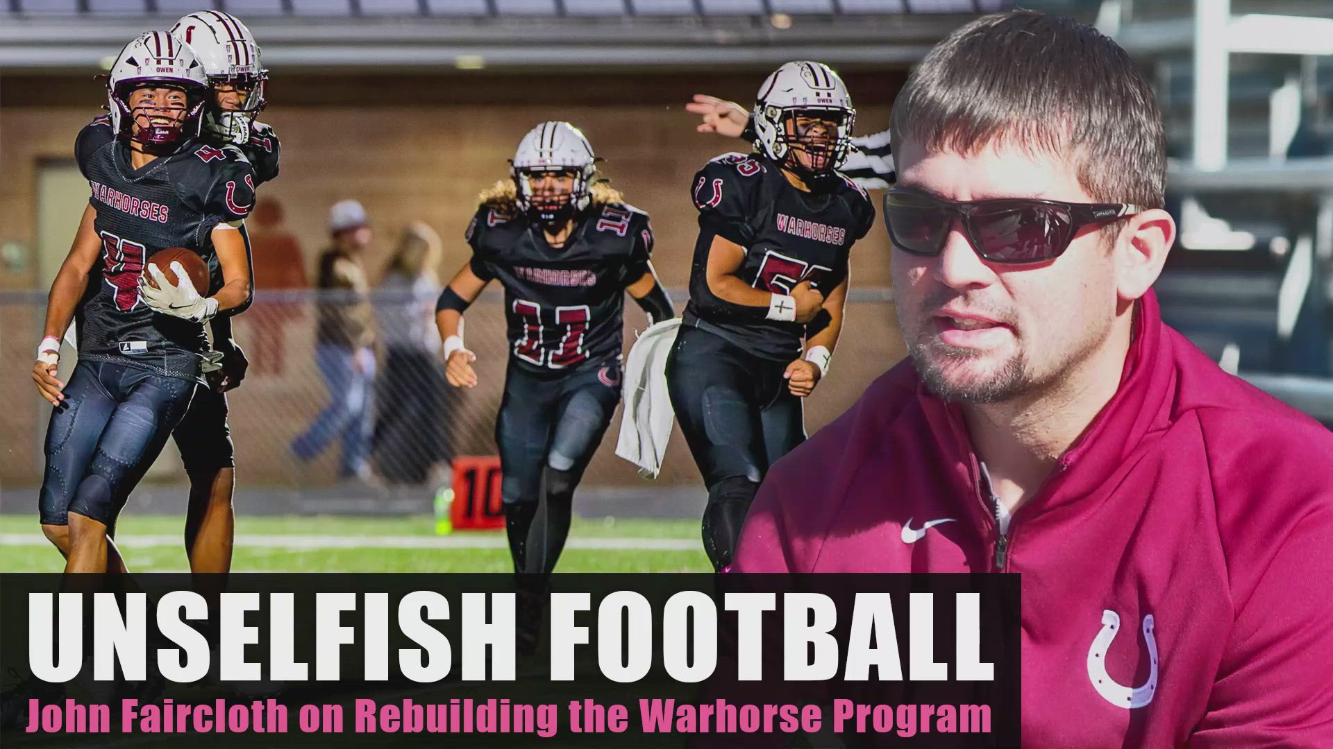 PLAYING UNSELFISH FOOTBALL