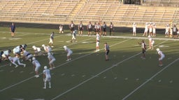 HillCo interception vs NE Early College