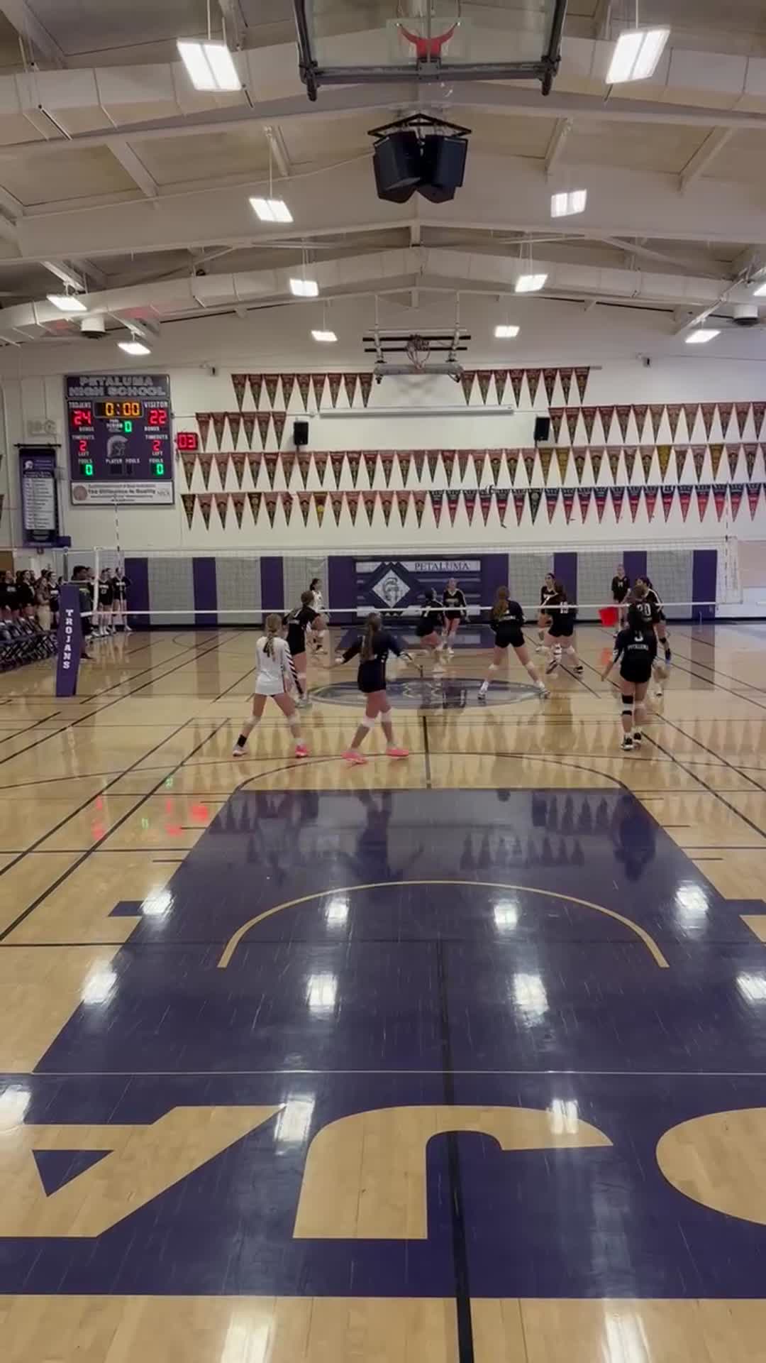 Game winning sequence.