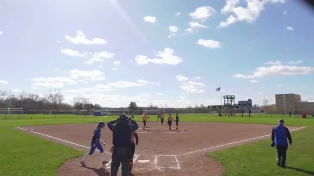 Fielding Pop out against Brunswick