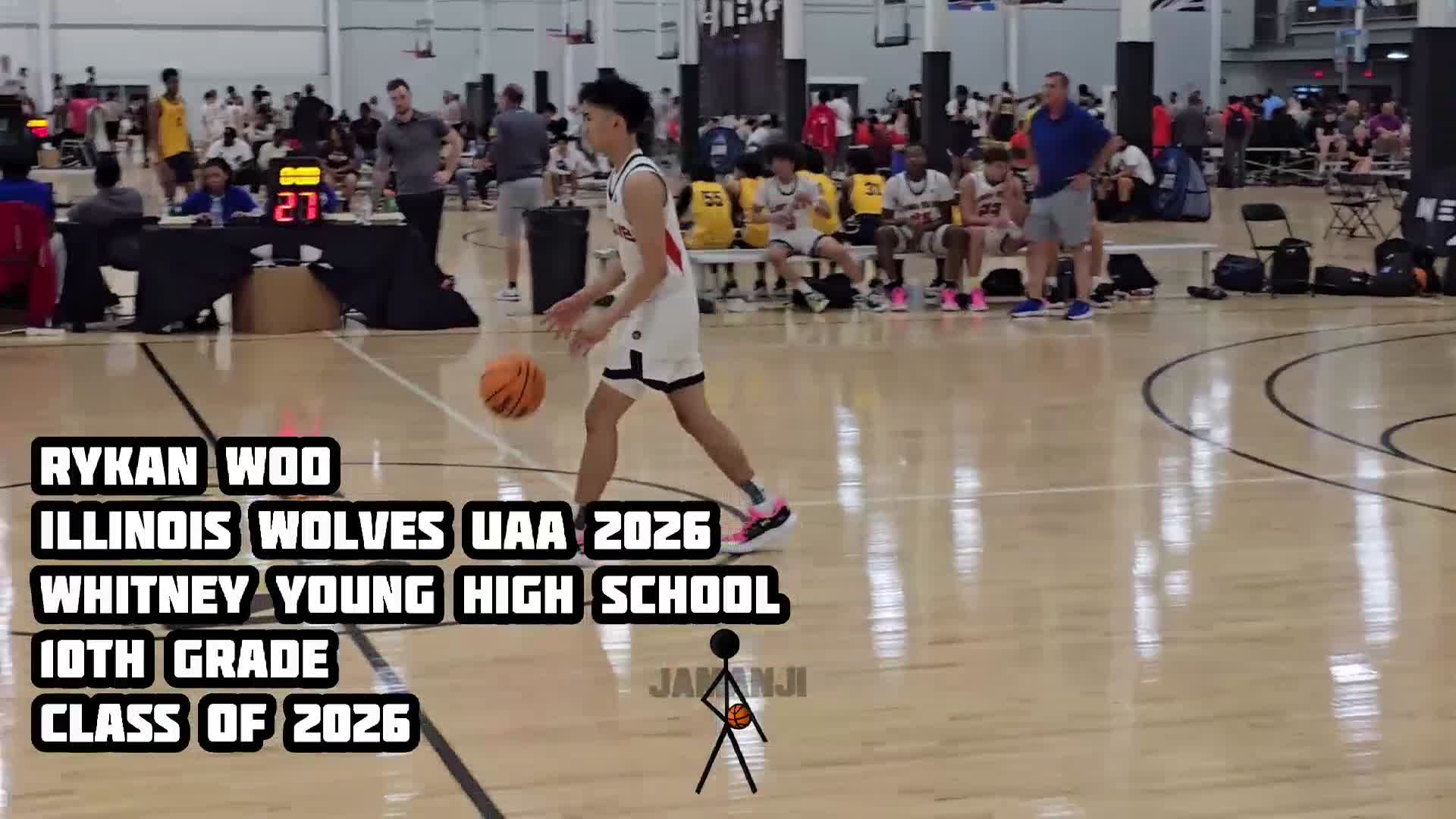 Rykan Woo 
Illinois Wolves UAA 2026
Whitney Young High School 
10th Grade 
Class of 2026