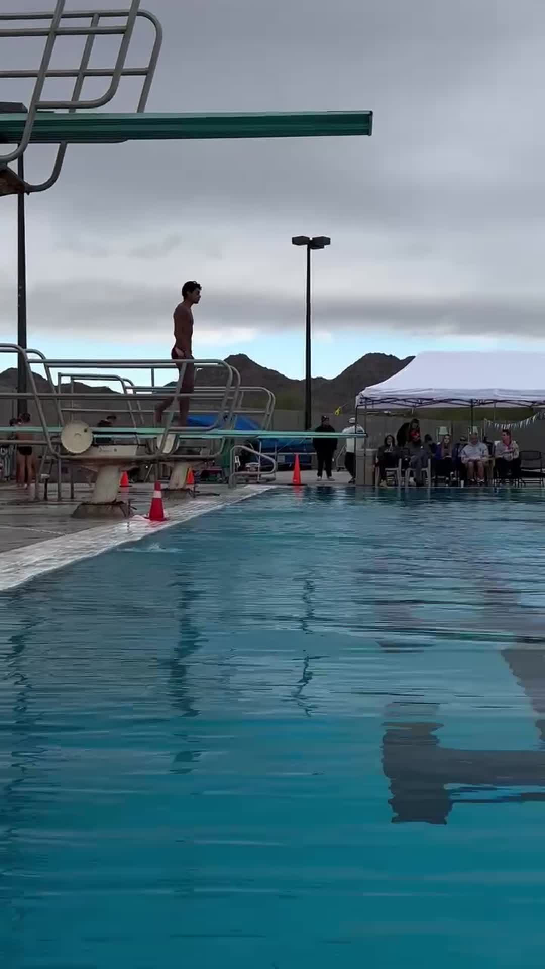Arizona State D1 diving Championship 4th dive
