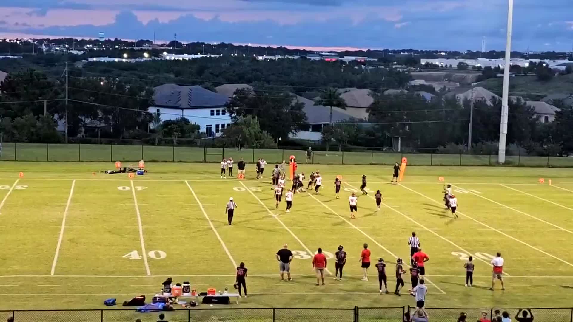 Steven Chase breaking tackles for 20 yard gain.