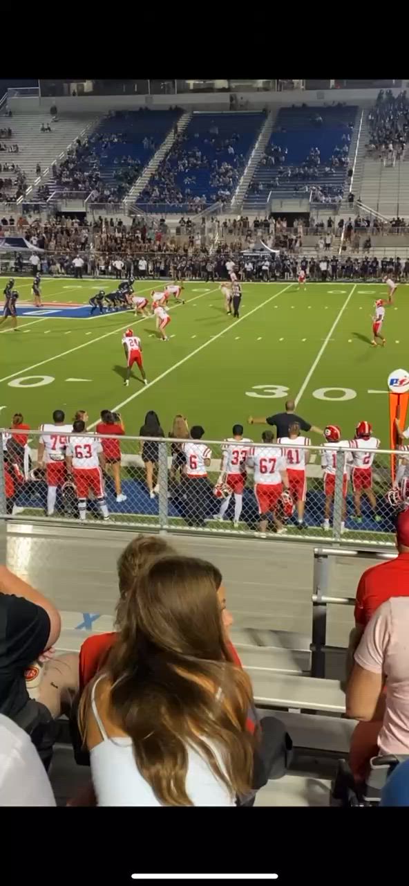 Game sealing int with 30 seconds to play