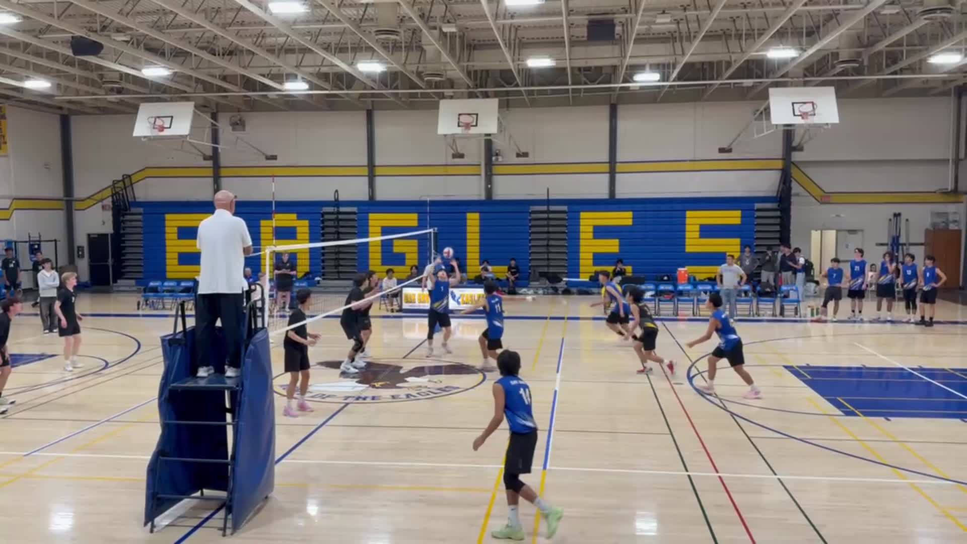 4/10/2025 Varsity Boys Volleyball - Pioneer @ Oak Grove