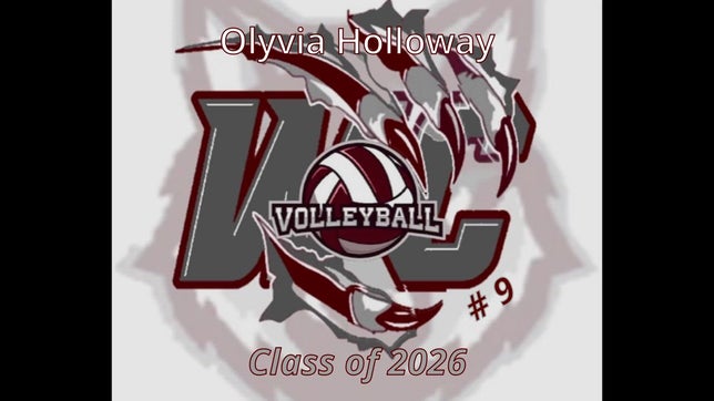 Olyvia Holloway, class of 2026 6 rotation OH player from West Creek High School