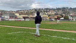 First Start back from ACL . no hitter against Kennedy High