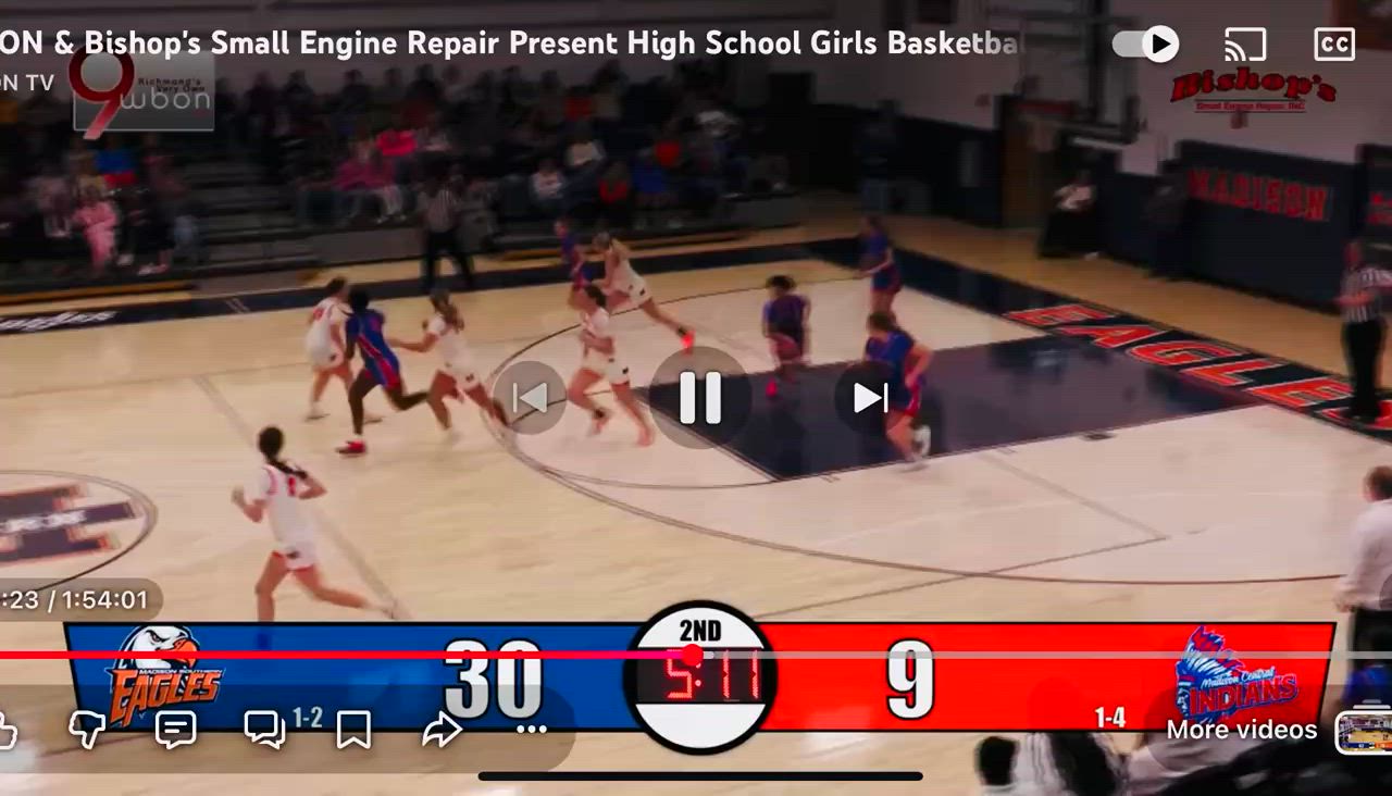 Madison Southern vs. Madison Central 12/12/2025