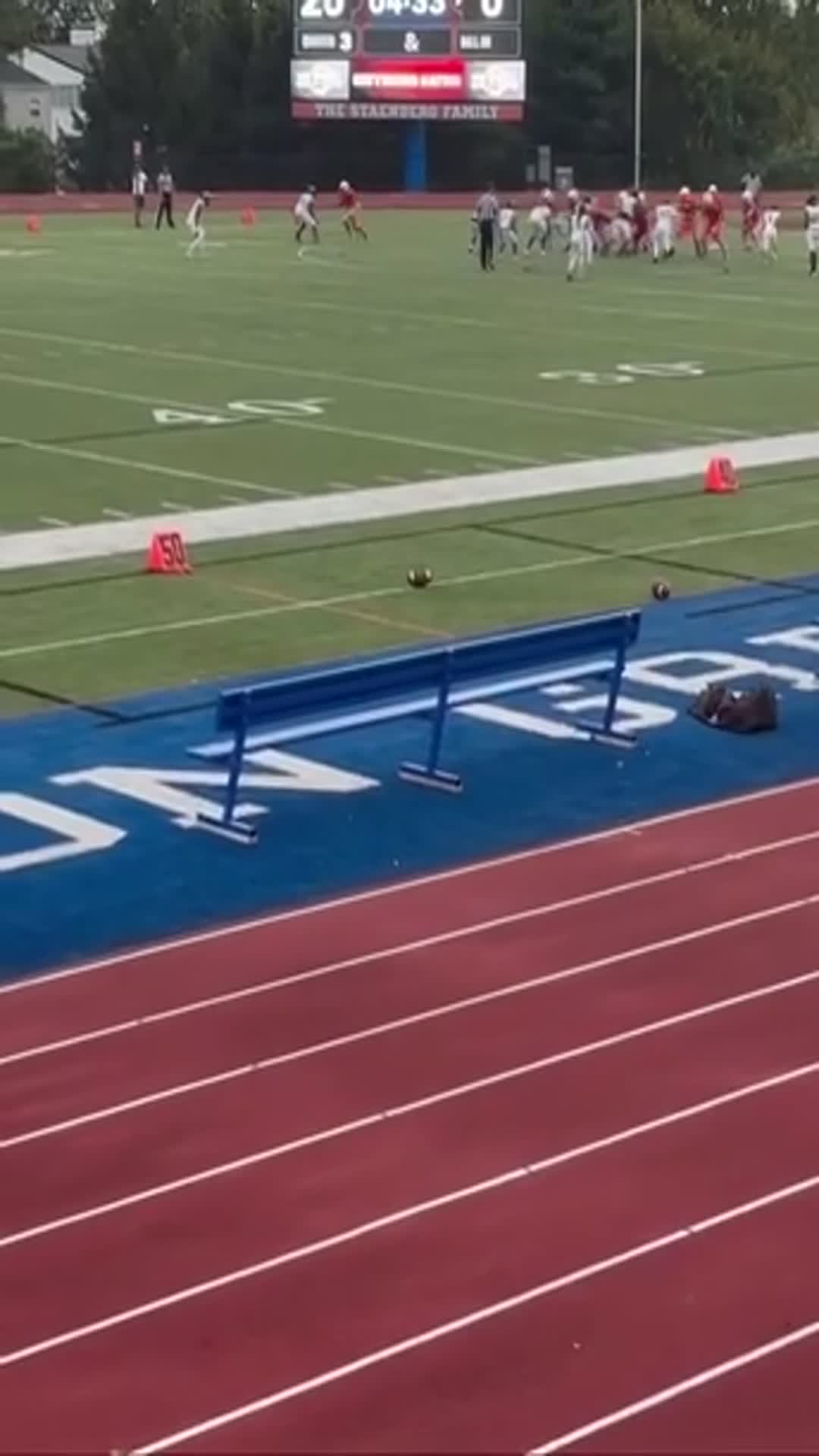 Pick from jayveon to set the jv offense up !!